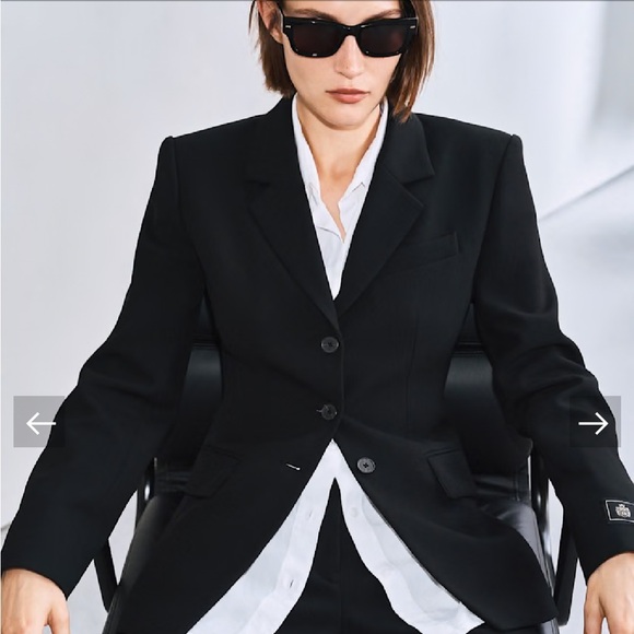 Babaton Standout Blazer 14 New Without Tags Black - Picture 1 of 11